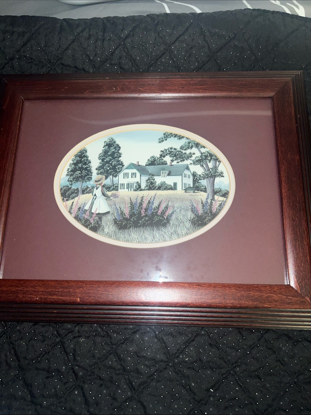 Catherine Karnes Munn "Belle of the Isle" Framed Lithograph Print